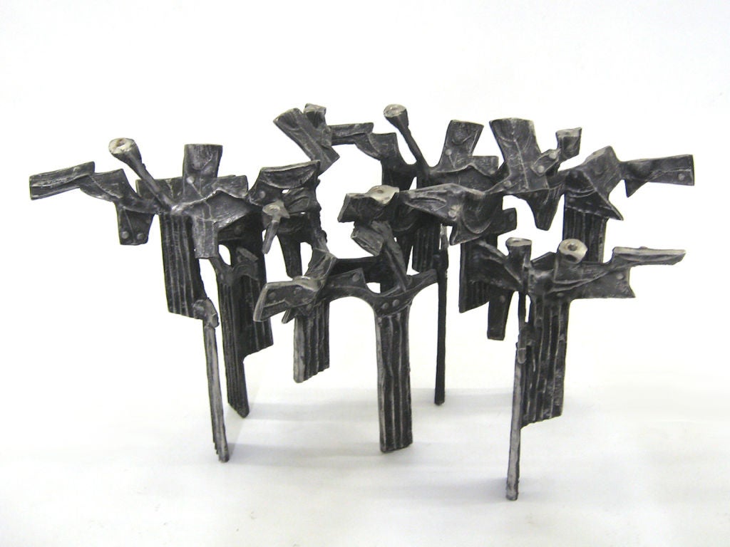 Massive candelabra by Donald Drumm 4