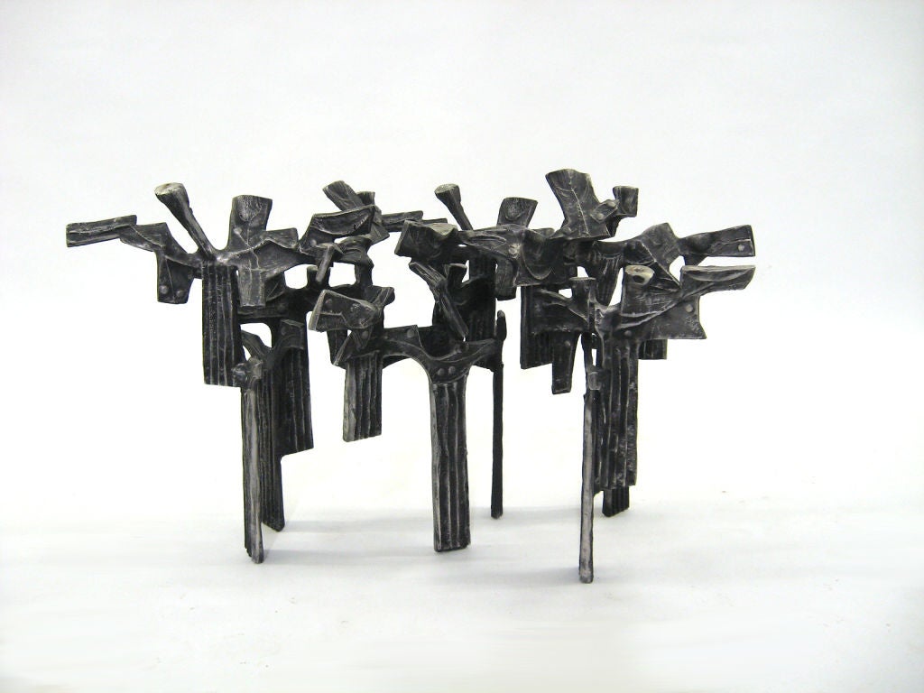Massive candelabra by Donald Drumm 2