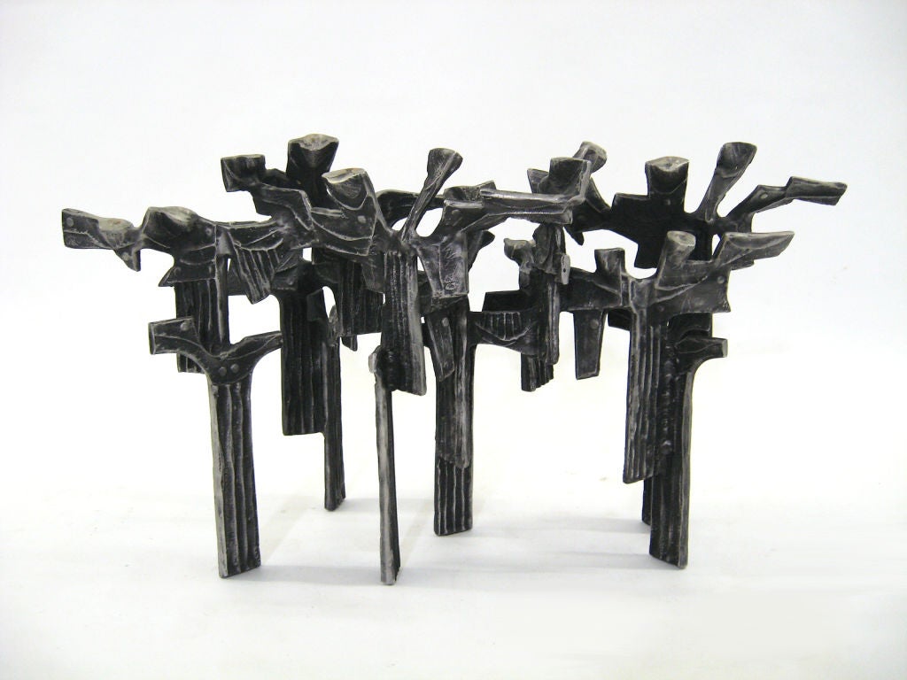 Massive candelabra by Donald Drumm 3