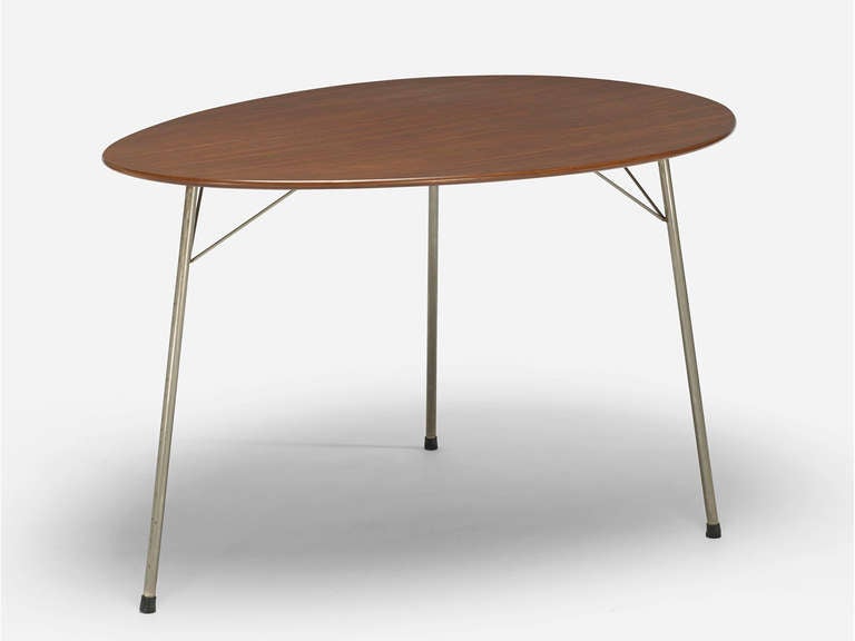 Steel Arne Jacobsen Ant Table by Fritz Hansen