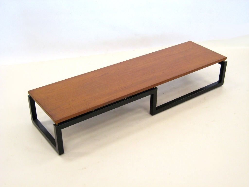 Mid-Century Modern Paul Tuttle Low Table or Bench by Baker