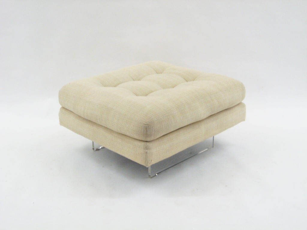 Omnibus slipper chairs and bench by Vladimir Kagan 3