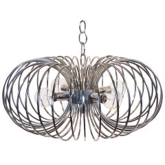 Gaetano Sciolari "Cage" pendant lamp by Lightolier 2