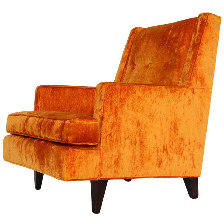 Edward Wormley "Tall Man" Easy Chair by Dunbar at 1stDibs tall man