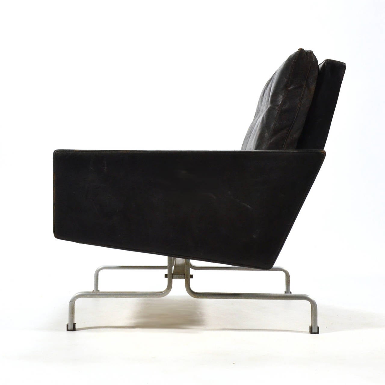 Mid-Century Modern Poul Kjaerholm PK-31/1 Lounge Chair by E. Kold Christensen
