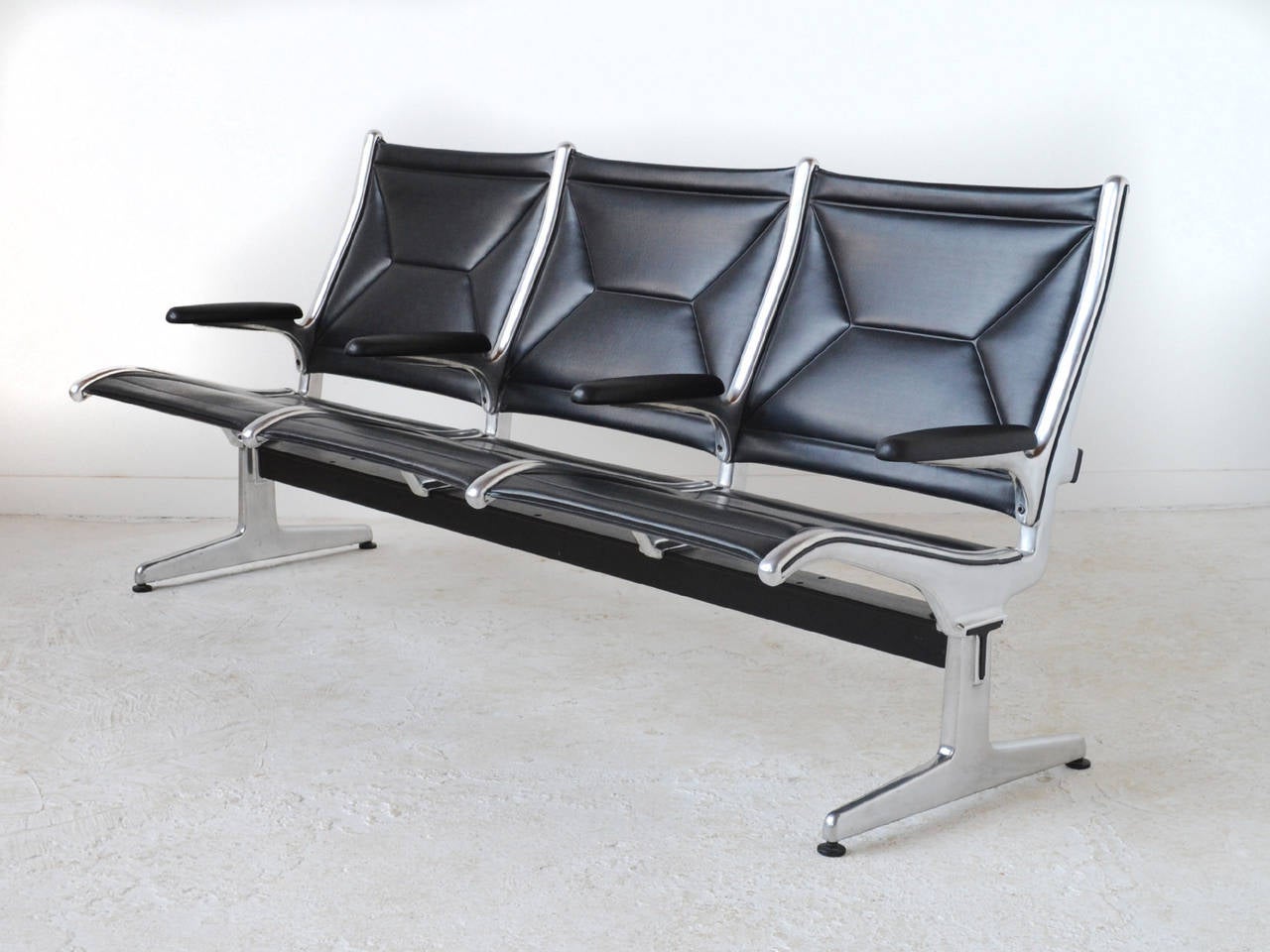 Eames Tandem Sling Sofa by Herman Miller 3