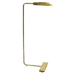 Cedric Hartman adjustable-height brass reading lamp