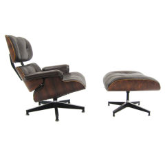Eames rosewood lounge & ottoman by Herman Miller mint condition