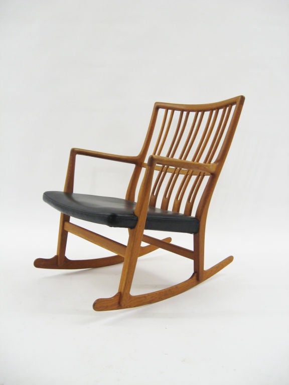 Hans Wegner ML33 rocking chair by Mikael Laursen 5