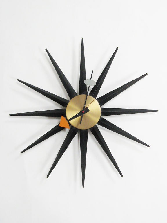 George Nelson spike clock by Howard Miller