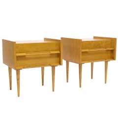 Pair Of Nightstands/ End Tables By Edmond Spence 8