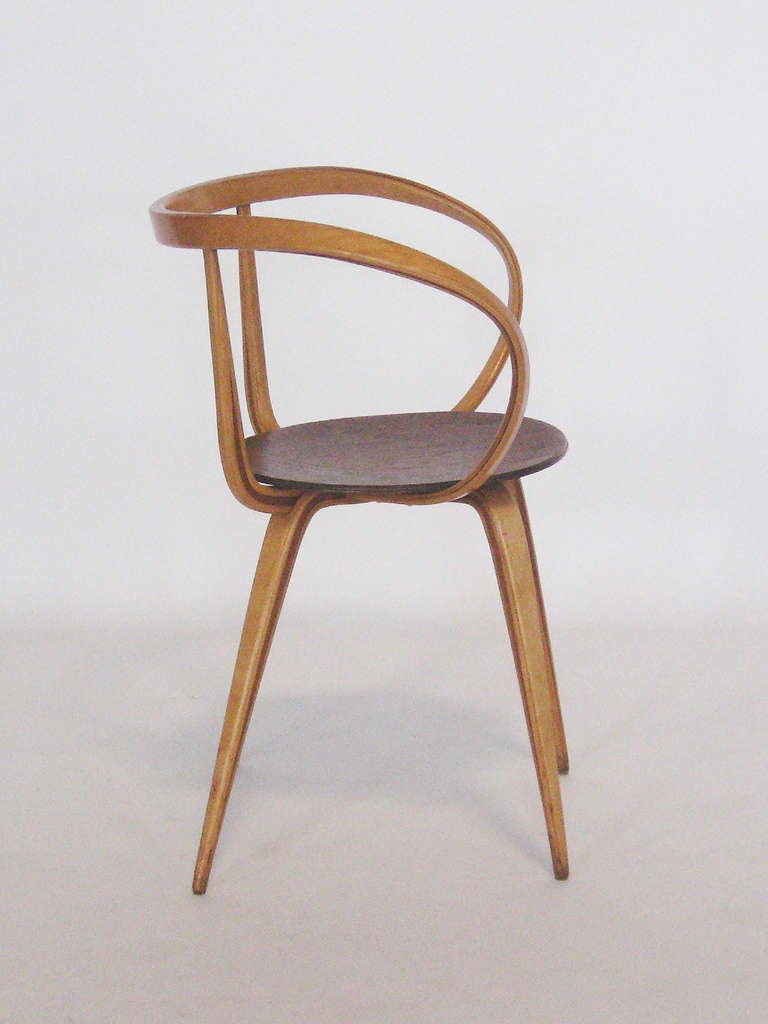 George Nelson Pretzel Chair In Good Condition In Highland, IN
