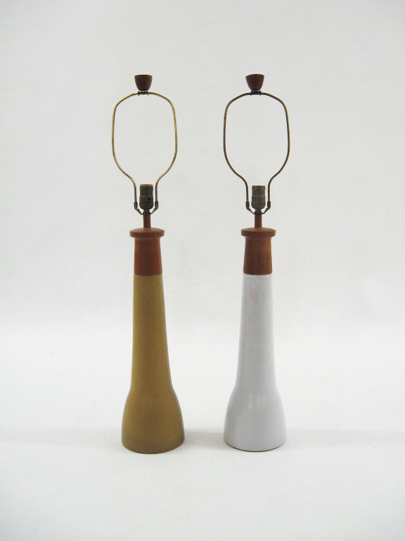 Model 165 lamps by Gordon and Jane Martz for Marshall Studio