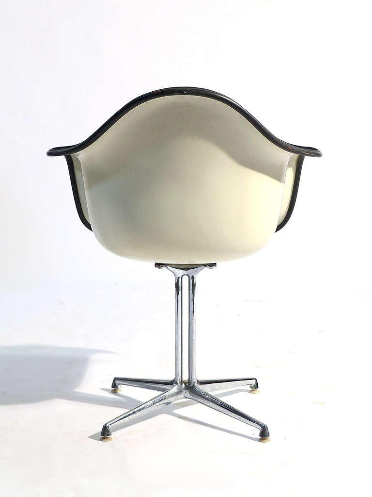 American Eames Armshell with Alexander Girard Fabric and La Fonda Base