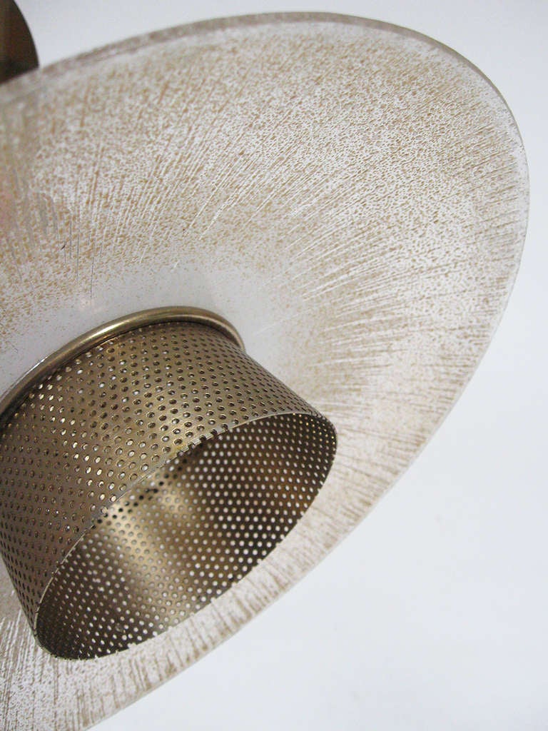 Mid-20th Century Ceiling Lamp By Lightolier