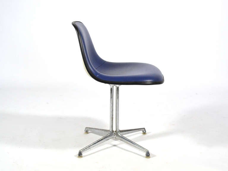 Mid-Century Modern Set of Four Eames / Girard La Fonda Side Chairs by Herman Miller