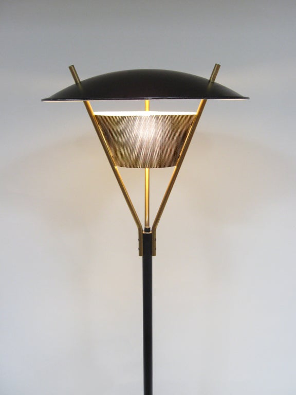 Americano Lampada da terra Thomas Moser di Lightolier in vendita