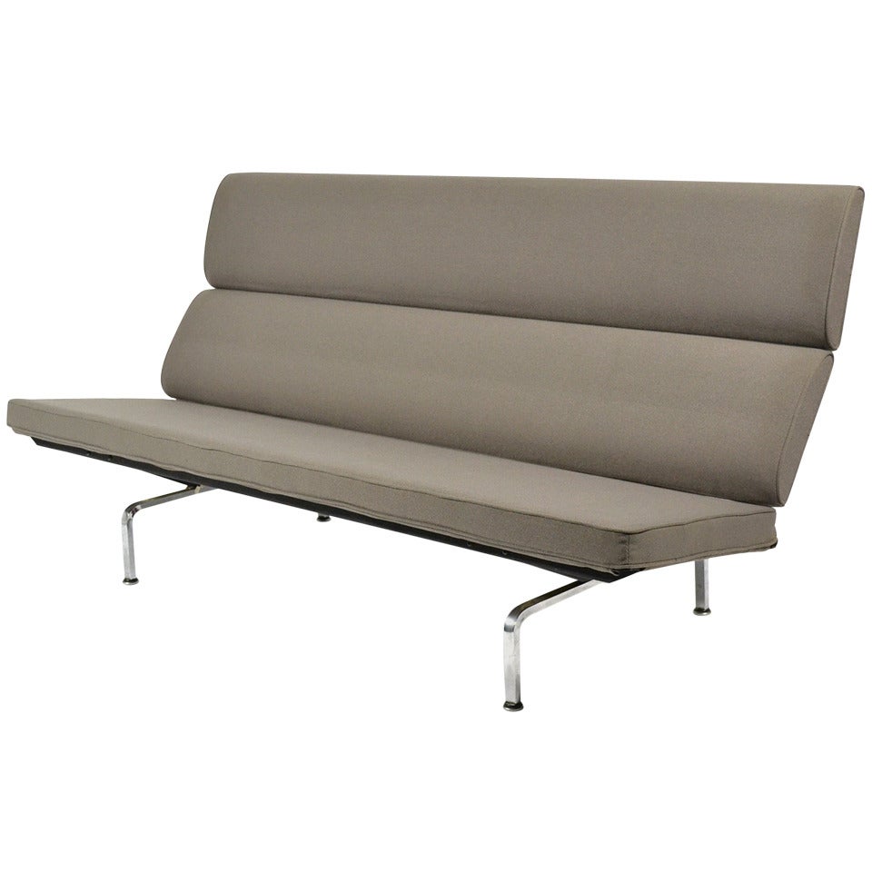 Early Eames Sofa Compact by Herman Miller