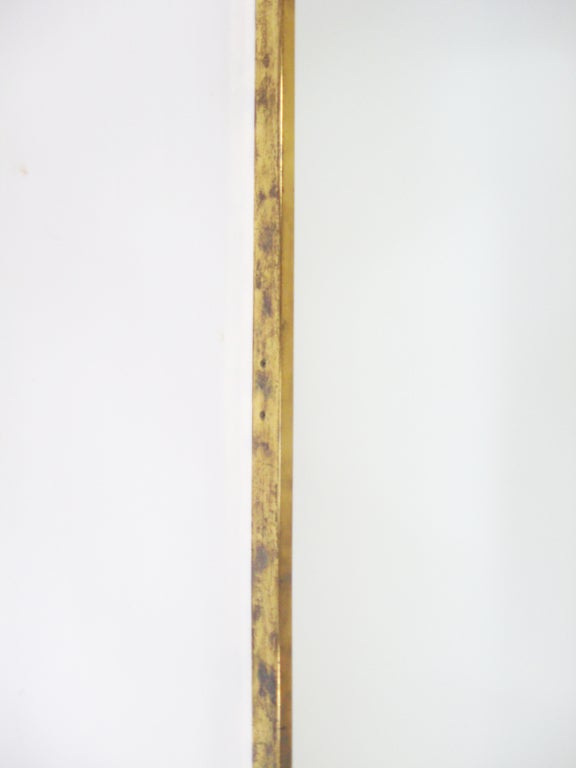 Brass framed mirror by Paul McCobb for Calvin 1