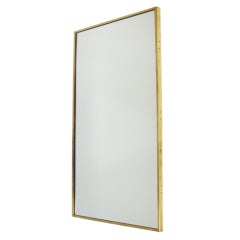 Brass framed mirror by Paul McCobb for Calvin