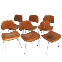 Set of early DCMs by Charles and Ray Eames for Herman MIller