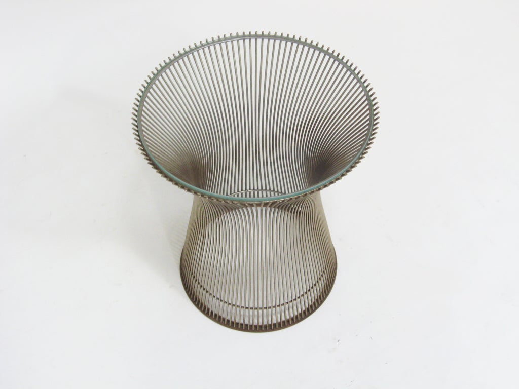 Warren Platner side table by Knoll 1