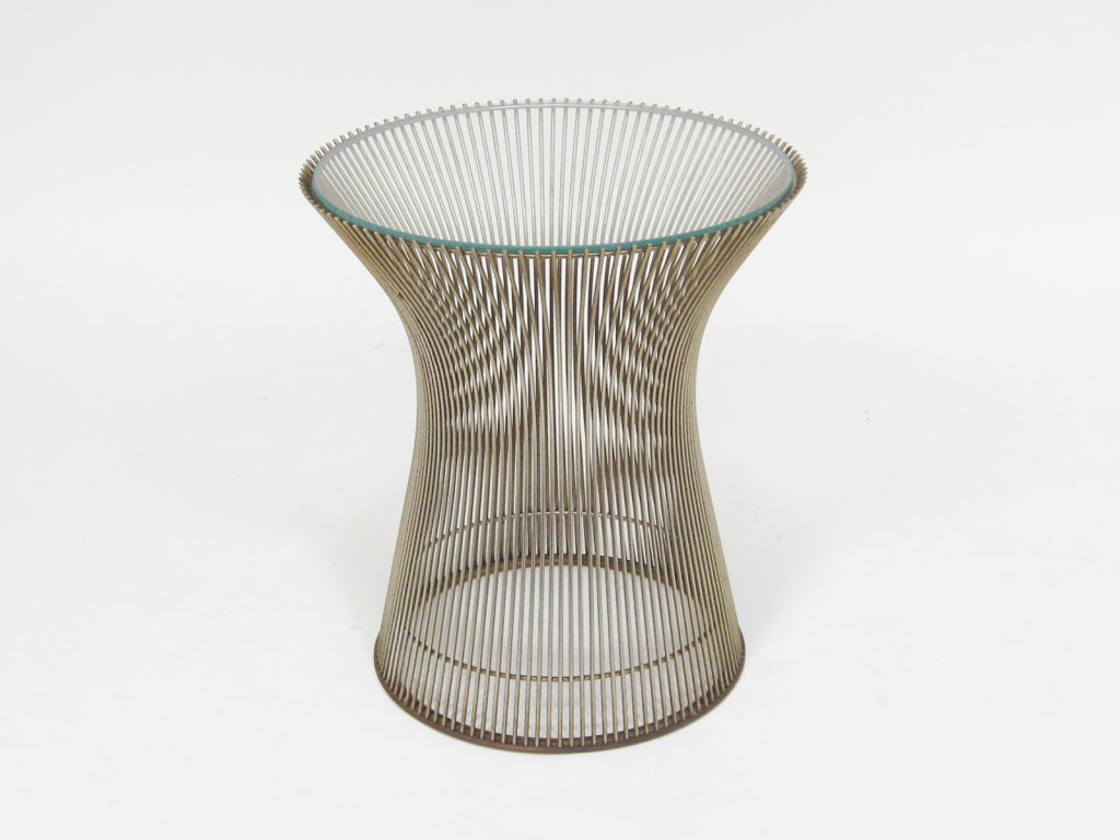 Warren Platner side table by Knoll 3