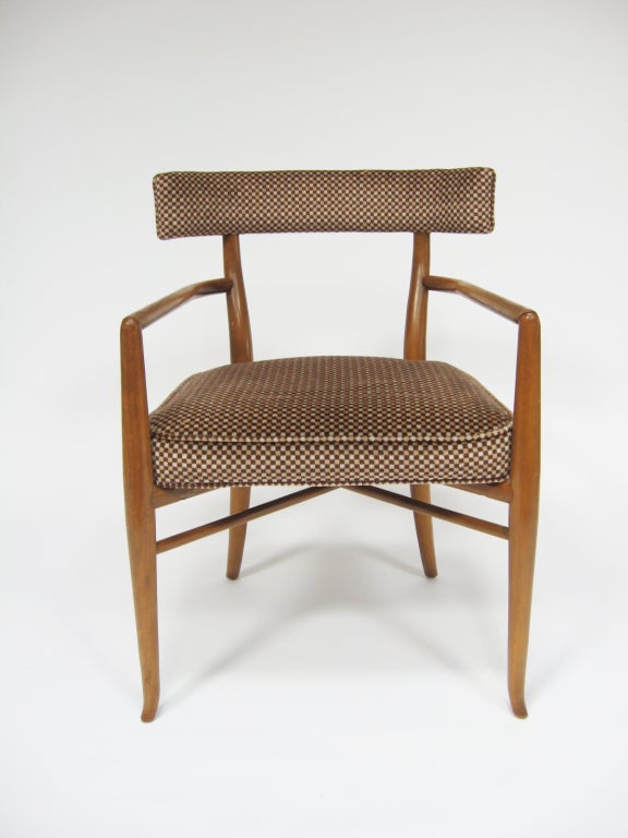 American Set of four T.H. Robsjohn-Gibbings dining chairs by Widdicomb