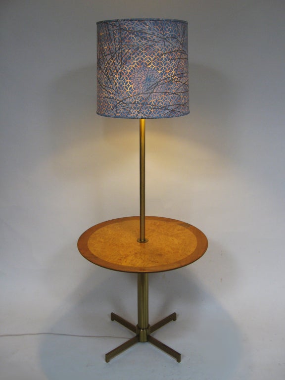 Rare Edward Wormley Lamp Table by Dunbar For Sale 2