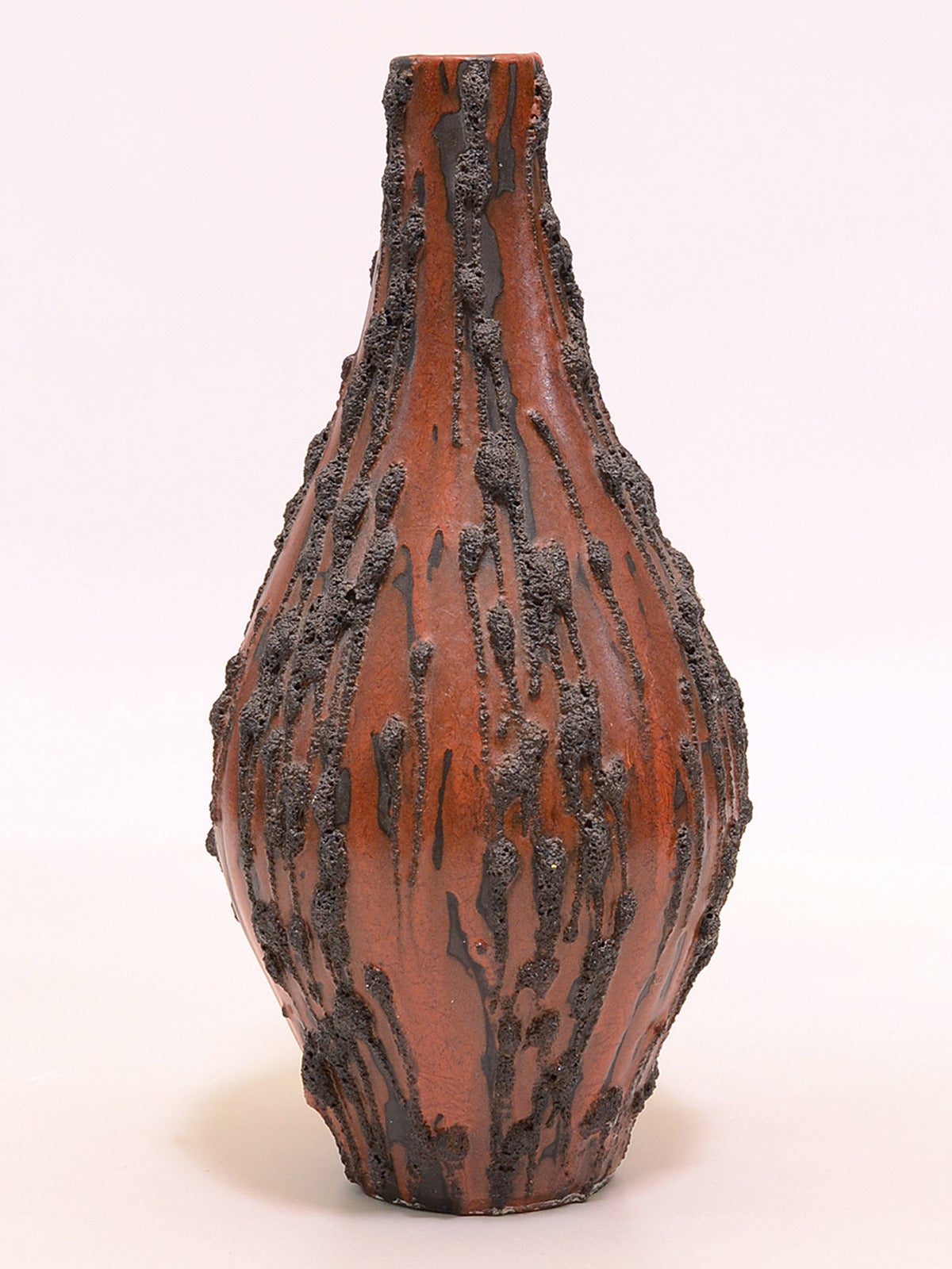 Ceramano Rubin West German fat lava vase