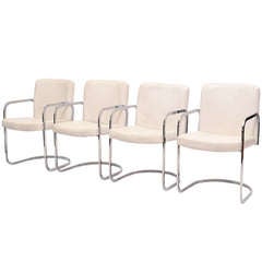 Set of four dining chairs by Design Institute of America