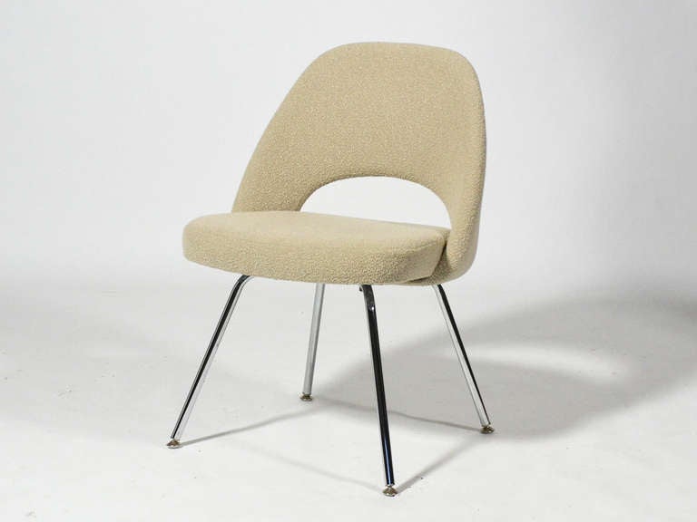 Set of Eight Eero Saarinen Chairs by Knoll 2