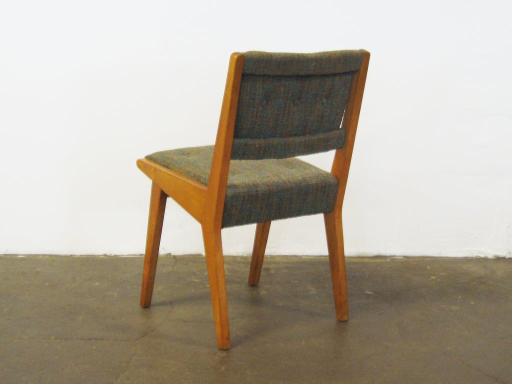 Set of six  Jens Risom side chairs by Knoll In Good Condition In Highland, IN
