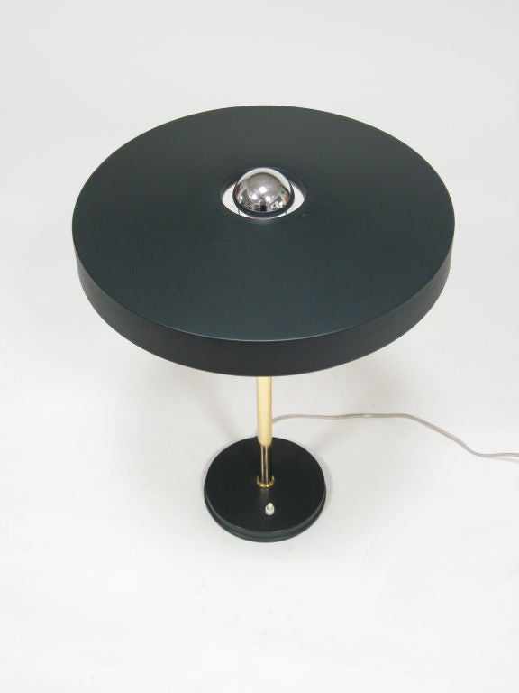 Steel Table lamp by Louis Kalff for Phillips