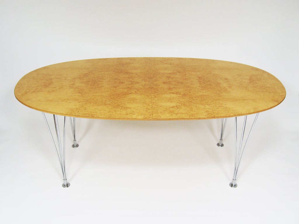 Super ellipse dining table/ desk by Piet Hein & Bruno Mathsson 3