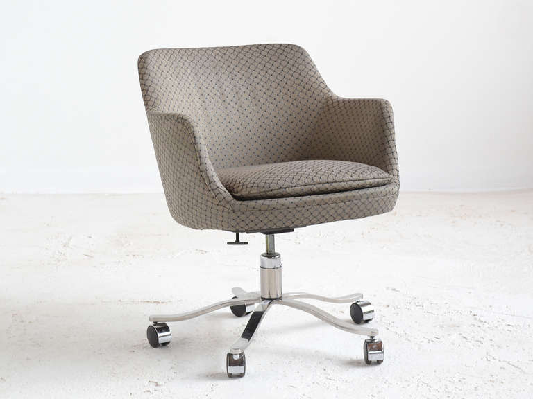 Modern Executive Armchairs with Casters by Nicos Zographos