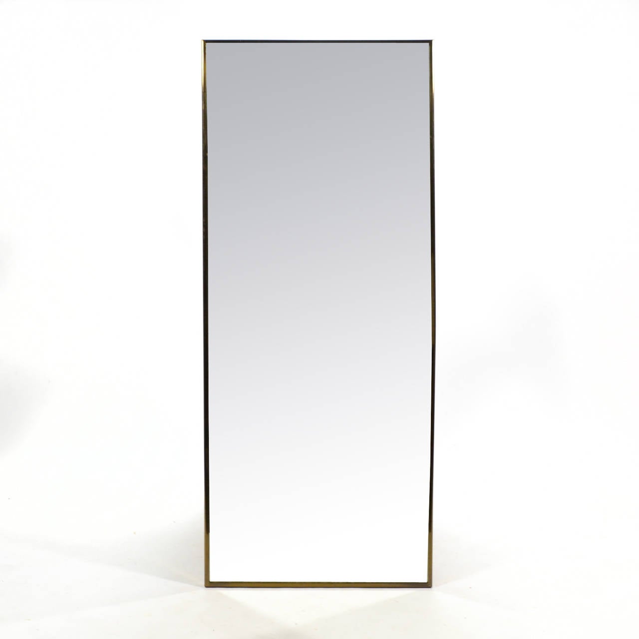 Paul McCobb Brass Wall Mirror
