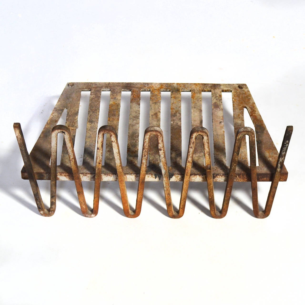 Mid-20th Century Mel Bogart Fire Grate or Andirons