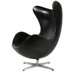 Rare 1st Generation Egg Chair by Arne Jacobsen 2