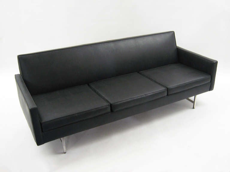 Paul McCobb Sofa by Custom Craft for Directional In Good Condition For Sale In Highland, IN