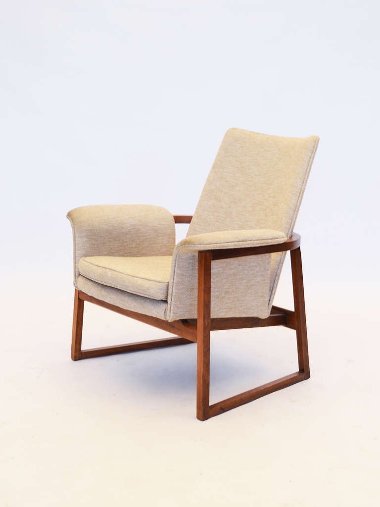 Lounge chair by Jens Risom In Good Condition In Highland, IN