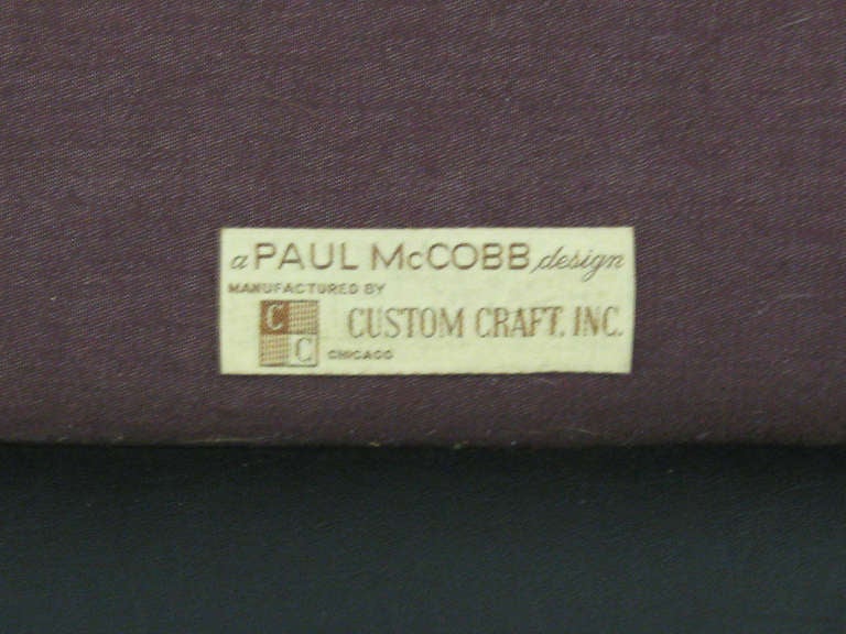 Upholstery Paul McCobb Sofa by Custom Craft for Directional For Sale