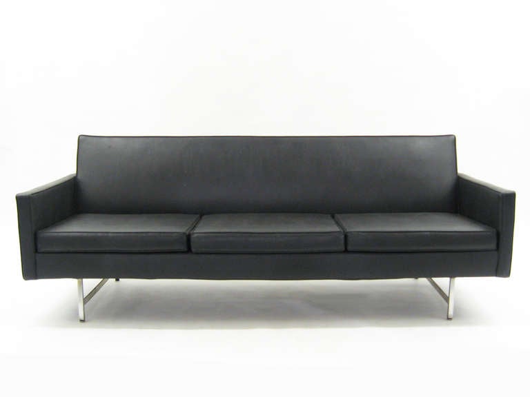 Paul McCobb Sofa by Custom Craft for Directional For Sale 1