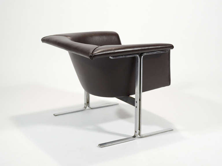 Mid-Century Modern Geoffrey Harcourt Model 042 Lounge Chair by Artifort