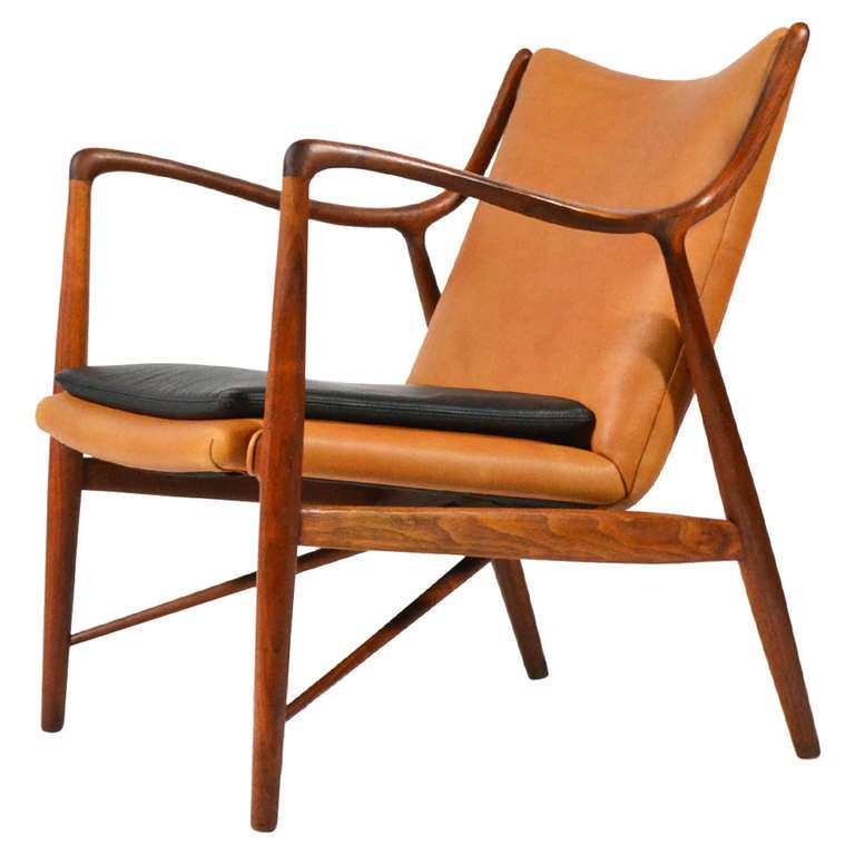No. 45 Chair by Finn Juhl at 1stDibs | finn juhl 45 chair, finn juhl ...