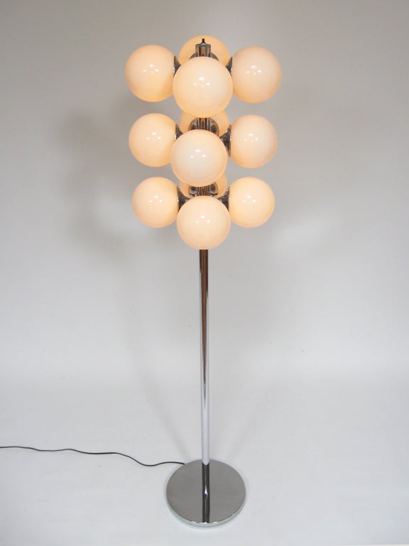 Lightolier 12 Globe Floor Lamp 4