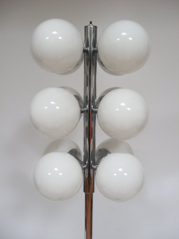 Lightolier 12 Globe Floor Lamp 1