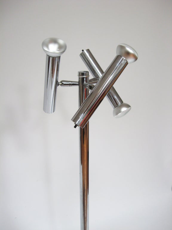 Late 20th Century Minimalist Floor Lamp by TSAO Designs For Sale