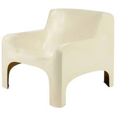 Vintage Carlo Bartoli "Gaia" Lounge Chair by Arflex