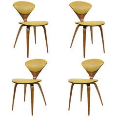 Set of Four Cherner Chairs by Plycraft